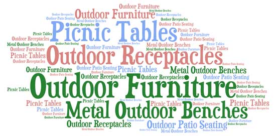 Commercial Outdoor Furniture Sales - Call For FREE Quote