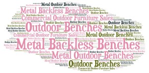 Commercial Metal Backless Park Benches For Sale In Corpus Christi, San Antonio, Bernie, Austin & San Marcus Texas 