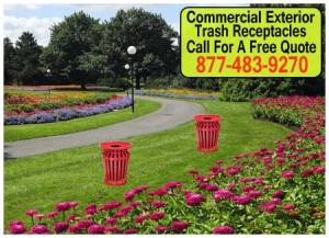 Discount Do It Yourself Commercial Exterior Trash Receptacles For Sale - Cheap Discounted Pricing