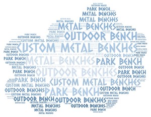 Custom Metal Benches