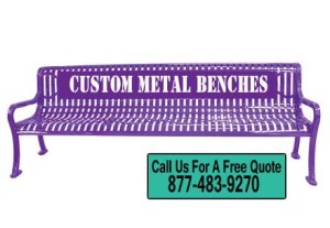 Custom Metal Roll Form Benches