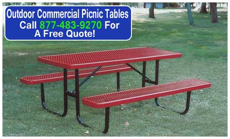 Outdoor Commercial Picnic Tables Kit For Sale Houston, Austin, Dallas Texas