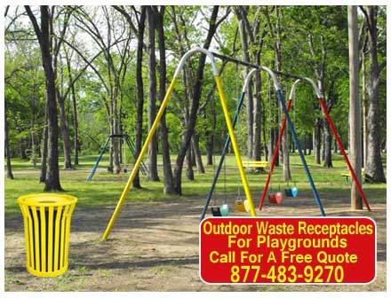 Outdoor Commercial Waste Receptacles For Sale In San Antonio, Austing