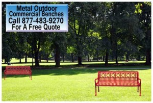 Wholesale Metal Outdoor Commercial Benches For Sale In Austin Texas