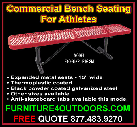 Discount Commercial Bench Seating For Athletes For Sale At Manufacturer Direct Wholesale Prices