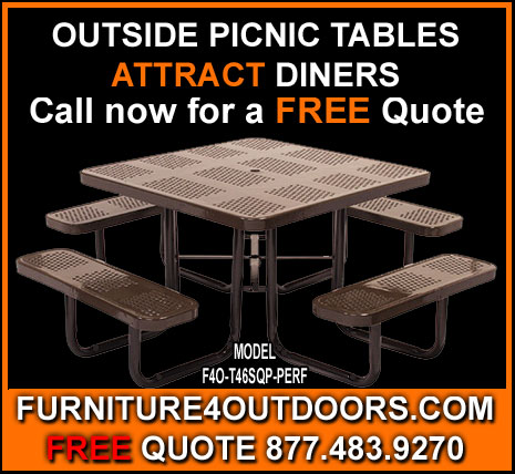Discount Commercial Outside Picnic Tables For Sale - Cheap Manufacturer Direct Prices
